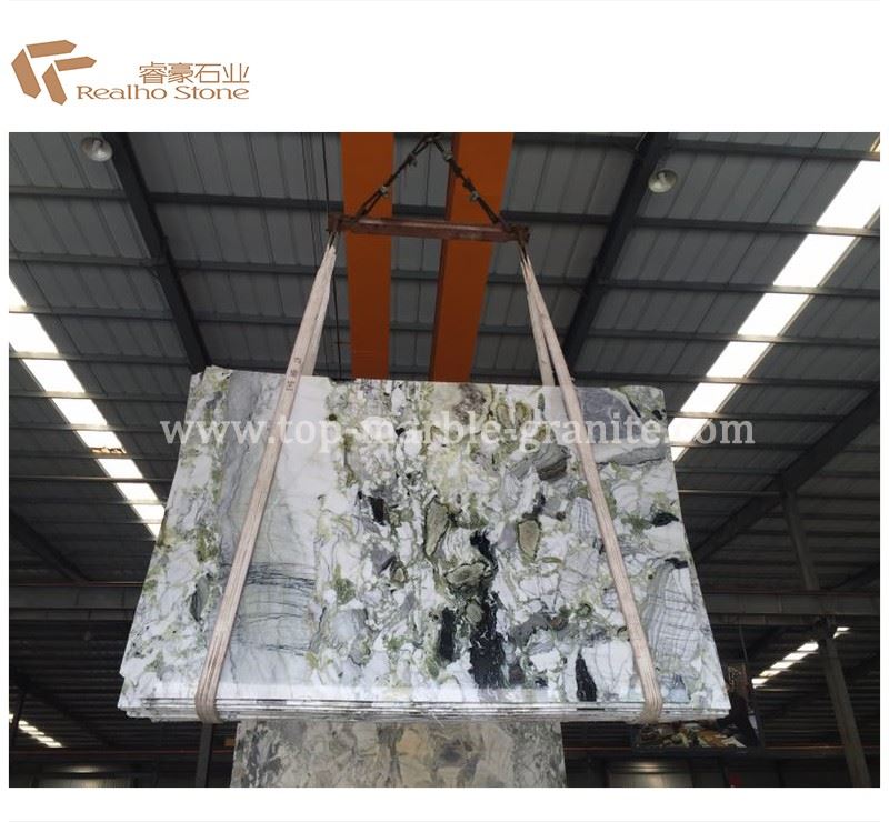Jade Green marble slab