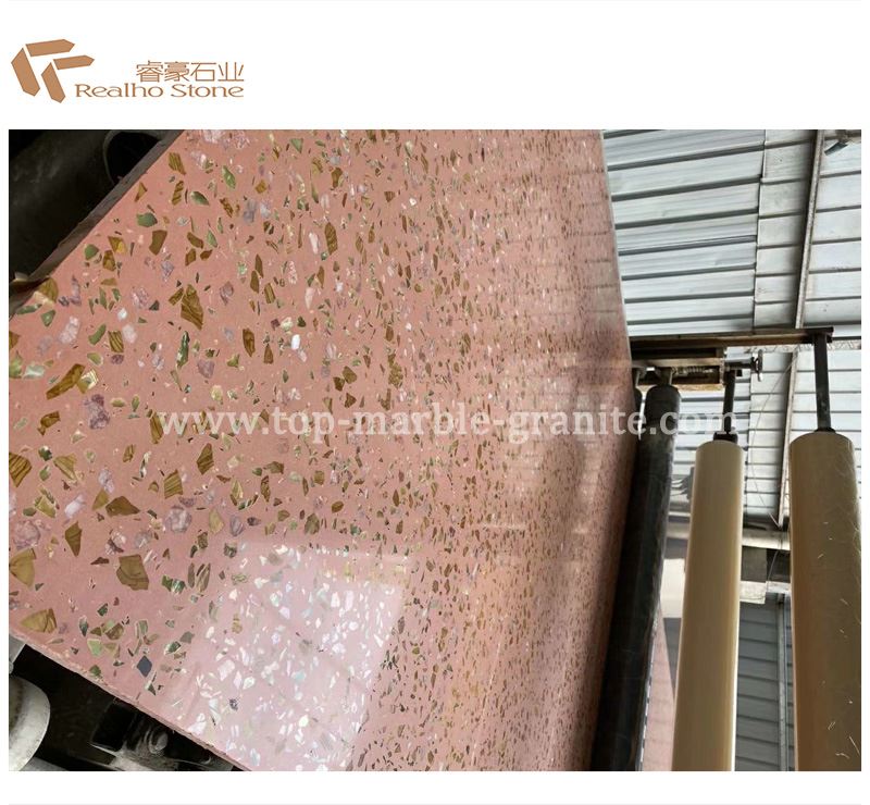 Pink Terrazzo Slab