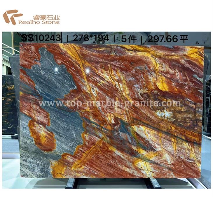 Luxe Van Gogh Dunhuang Impression kwartsiet