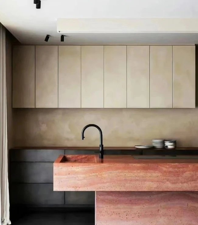 red travertine
