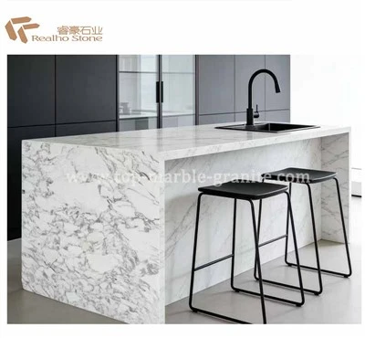 Fabricage Arabescato marmeren aanrecht