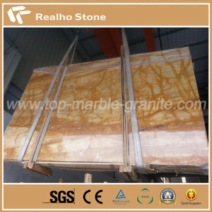 Italian Giallo Siena Marble Slabs