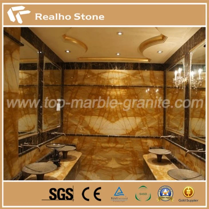 Italian Giallo Siena Marble Slabs