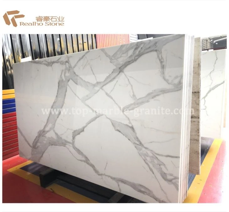 Calacatta White Nano Stone Slabs