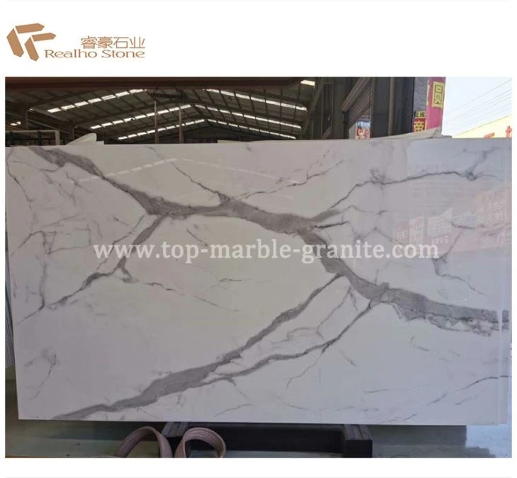 Calacatta White Nano Stone Slabs