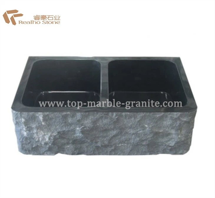 Graniet Kitchen Sinks Double Bowl Voor het wassen