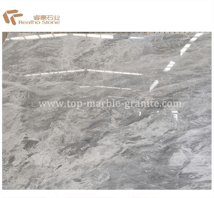 Himalaya Grey Marble Slab Polished