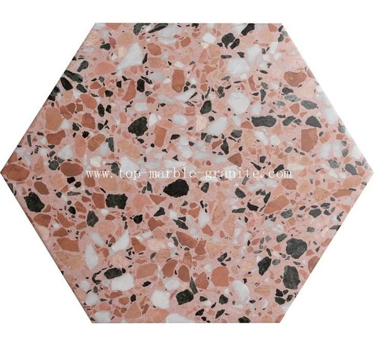 pink terrazzo