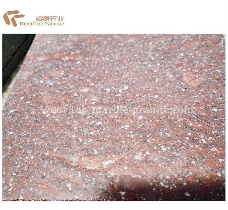 Red porphyry paving tile-1